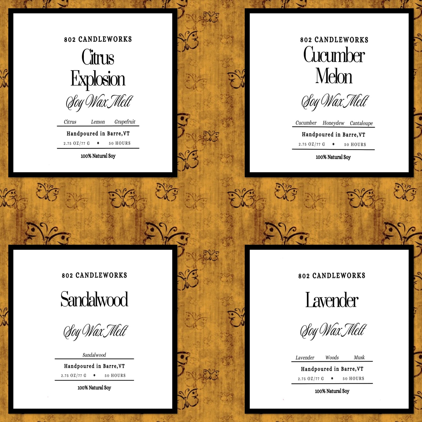 100% Soy Wax Melts
