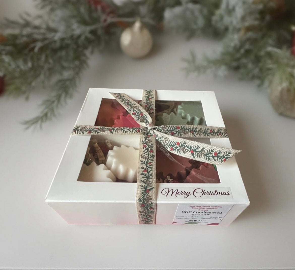 Christmas Holiday Wax Melt Sampler Box