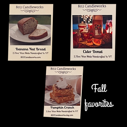 Fall Scented Wax Melts